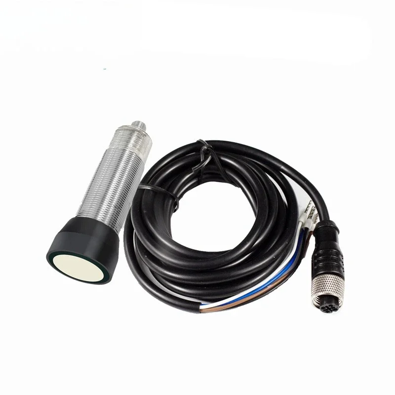 

Ultrasonic industrial sensor QR40T metal housing, level detection, distance measurement, distance 4m