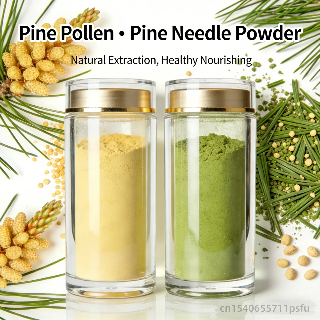 

High Quality Natural Pine Pollen & Pine Needle Powder | Food Grade Candle Soap Fragrance Powder, Aroma Essence For Diy Crafts