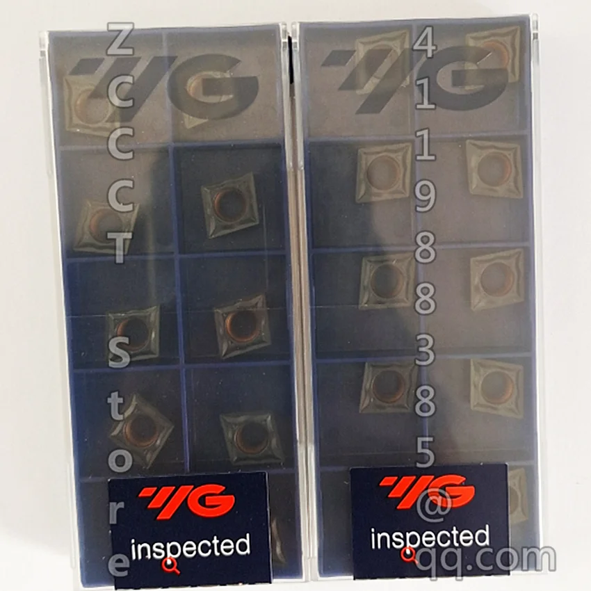 CCMT09T304-UF YG3020 CCMT09T304 CCMT32.51 CCMT09T304-UF Original YG YG-1 Carbide Inserts CNC Turning Inserts Lathe Cutter Tools