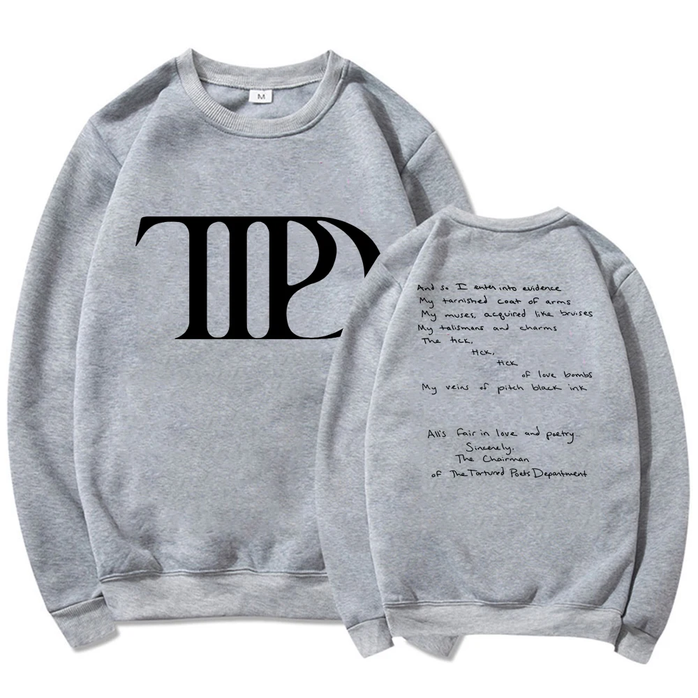 All’s Fair in Love and Poetry Sweatshirt The Tortured Poets Department New Album Sweatshirt Women TTPD Hoodies Eras Tour Tops