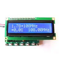 DDS FM signal generator 78-108MHz PLL digital display LCD small HM370