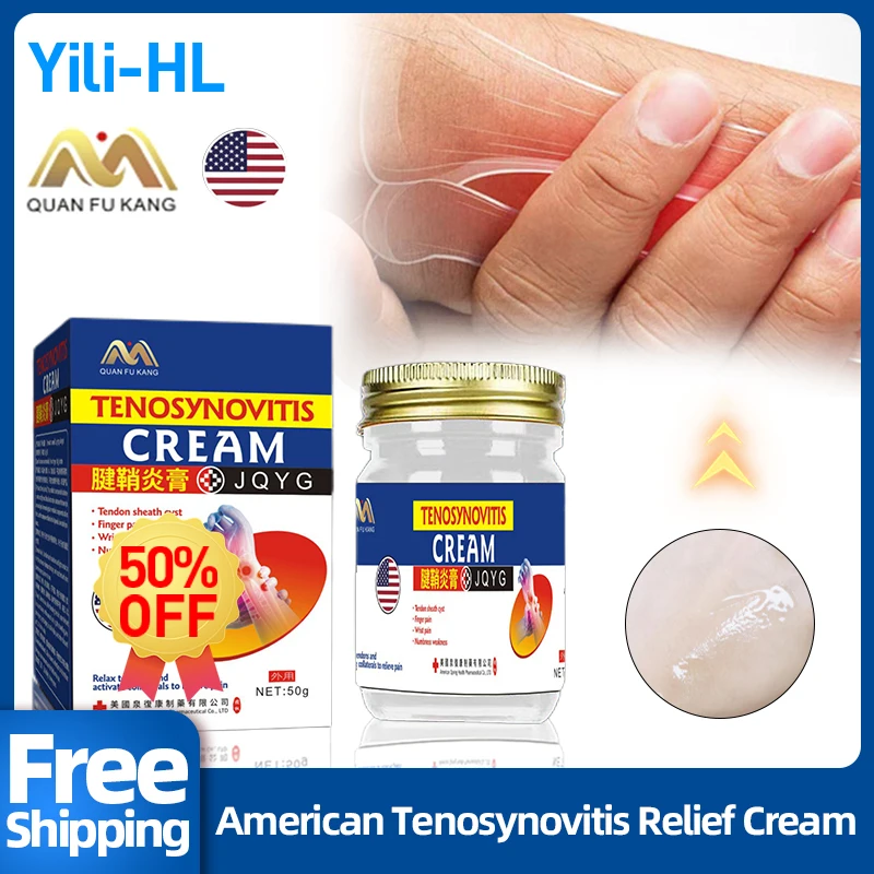 

Tenosynovitis Arthritis Relief Cream Hand Wrist Tendon Sheath Treatment Elbow Tendonitis Pain Ganglion Cyst American Medicine