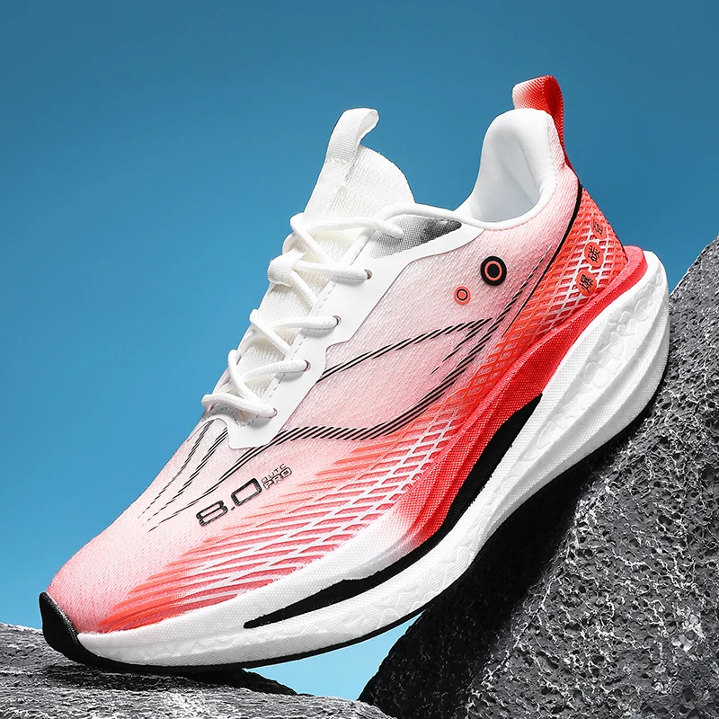 愛好家向けの高品質スポーツシューズ、四季通用、新しいソフトソール、滑り止めランニングシューズ、ファッションメンズレディース軽量通気性スニーカー