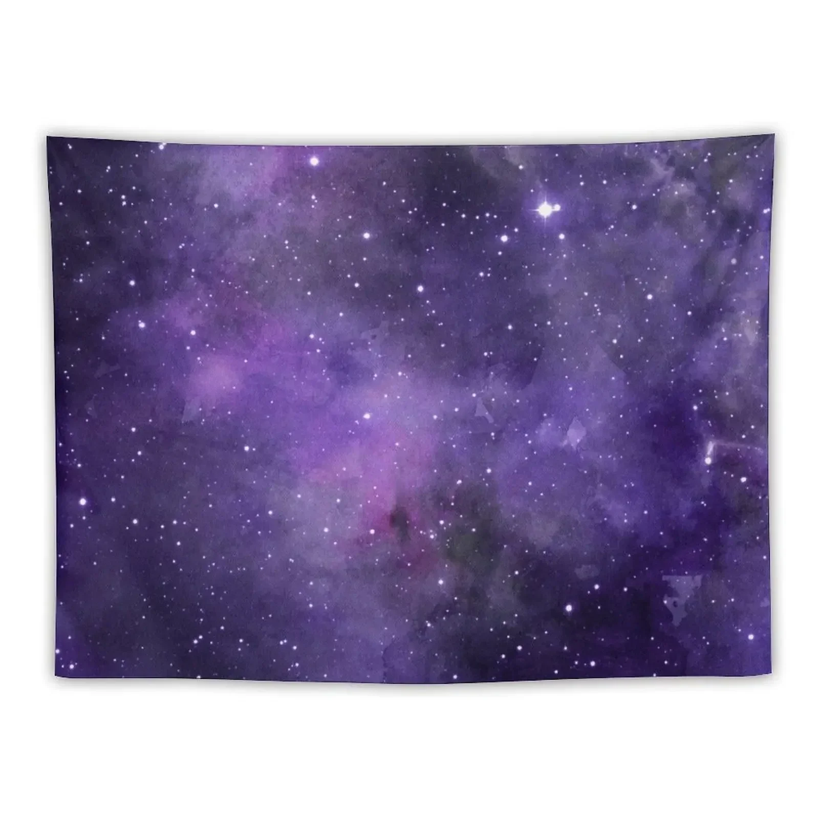 Amethyst watercolor galaxy Tapestry Room Decorating Aesthetic Outdoor Decor Outdoor Decoration Tapestry