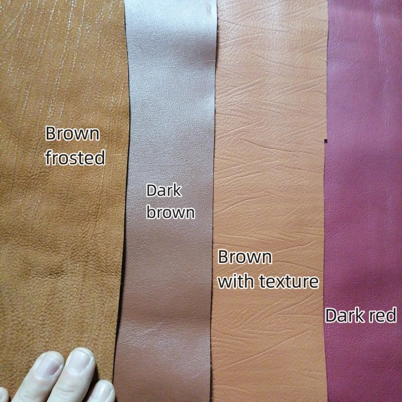 

1/1.5mm Brown Dark Red Cowhide.Top-Grain Leather.Genuine Leather Material.For Handmade DIY Bags And Seats.Full Hide Cut To Size.