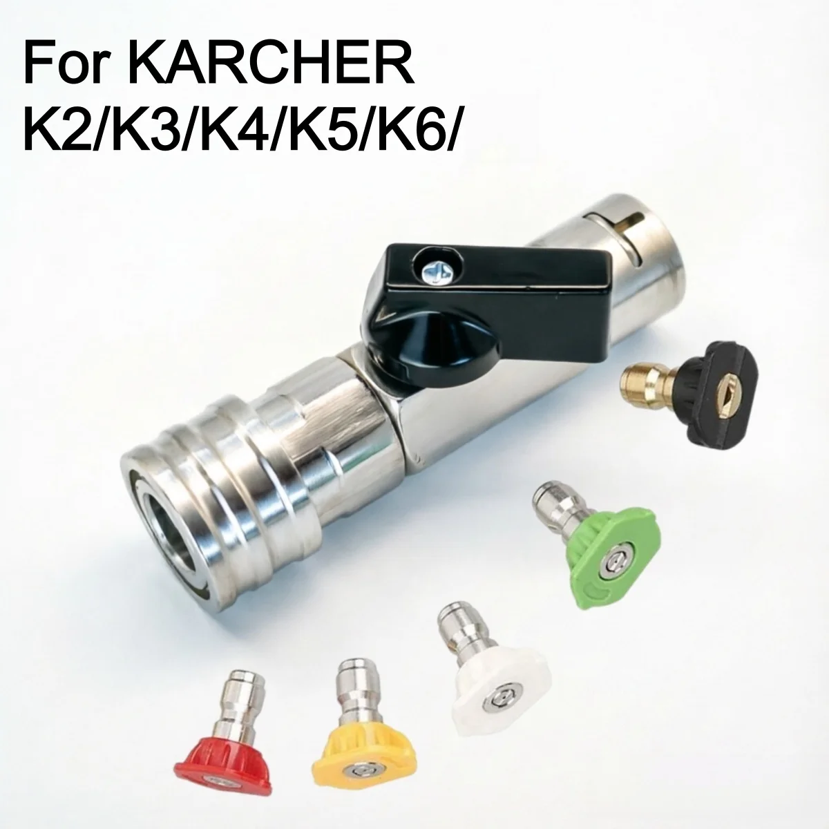 High Pressure Hose Ball Valve Kit 1/4