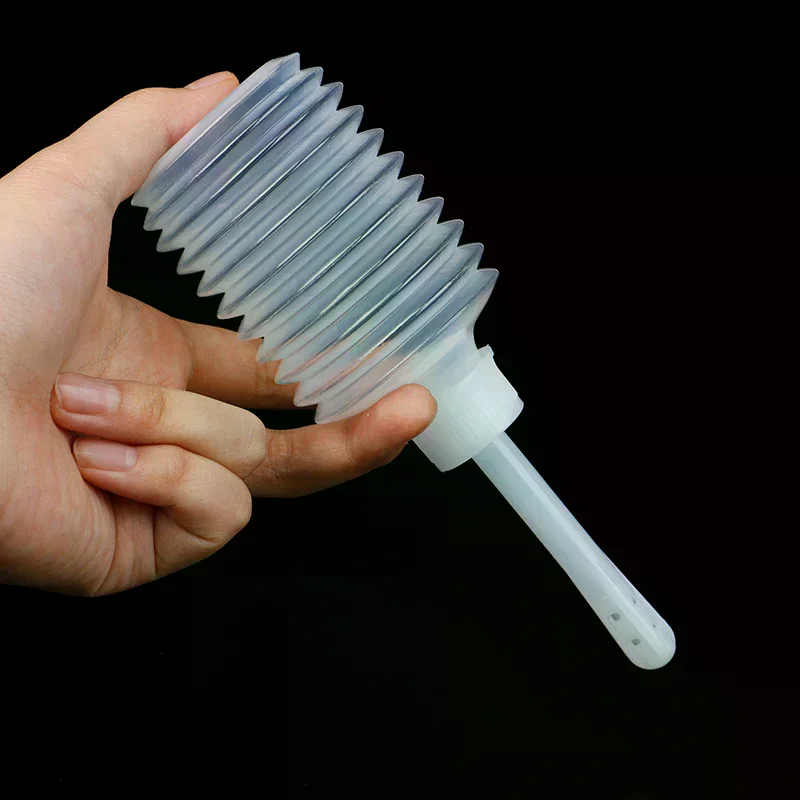 200 مل 8 ثقوب المتاح المهبل الشرج الدوش قابل للسحب غسل تنظيف الشرج نظيفة