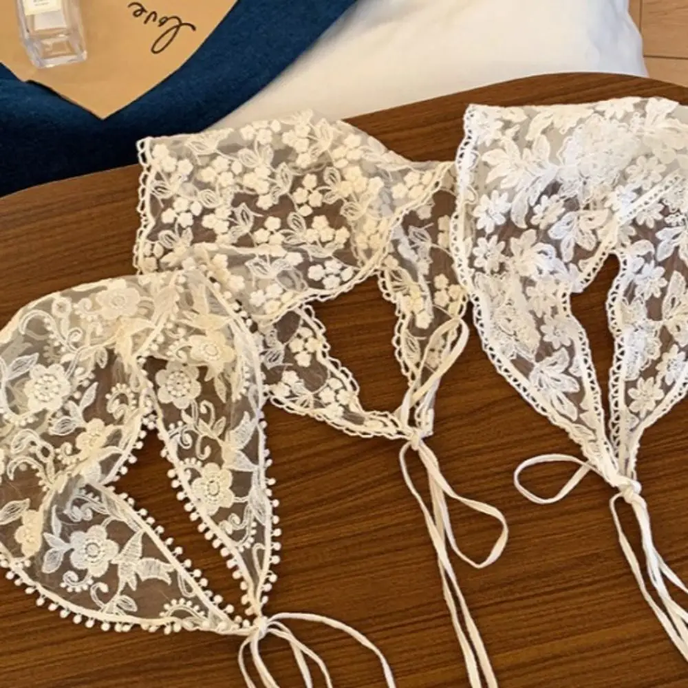 

New Lace Kerchief Floral Print Hair Scarf Hair Band Bohemia Bandana Triangle Scarf Hair Accessories