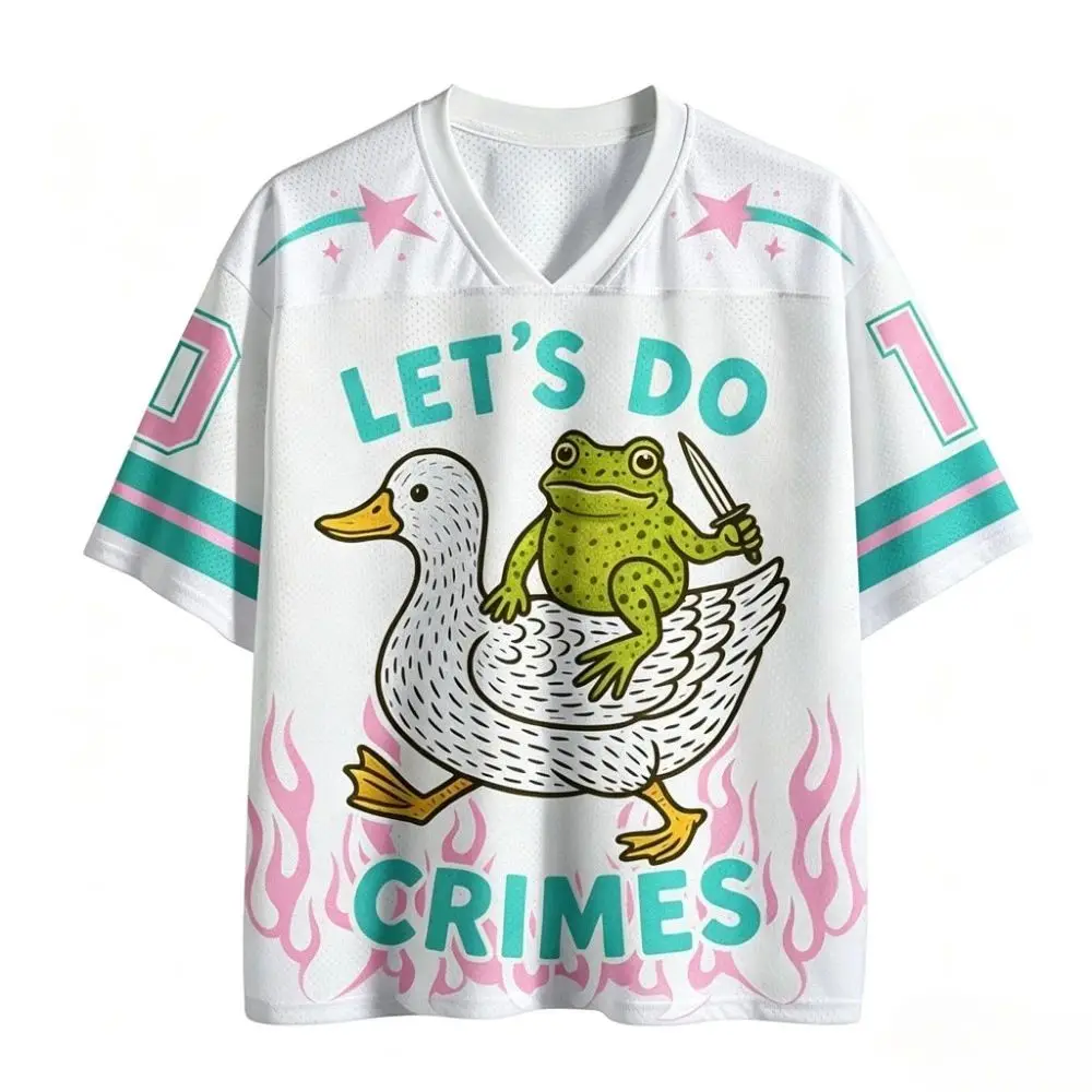 The Latest and Most Interesting Animal-themed Breathable and Quick-drying Men's and Women's V-neck T-shirt for Street Wear