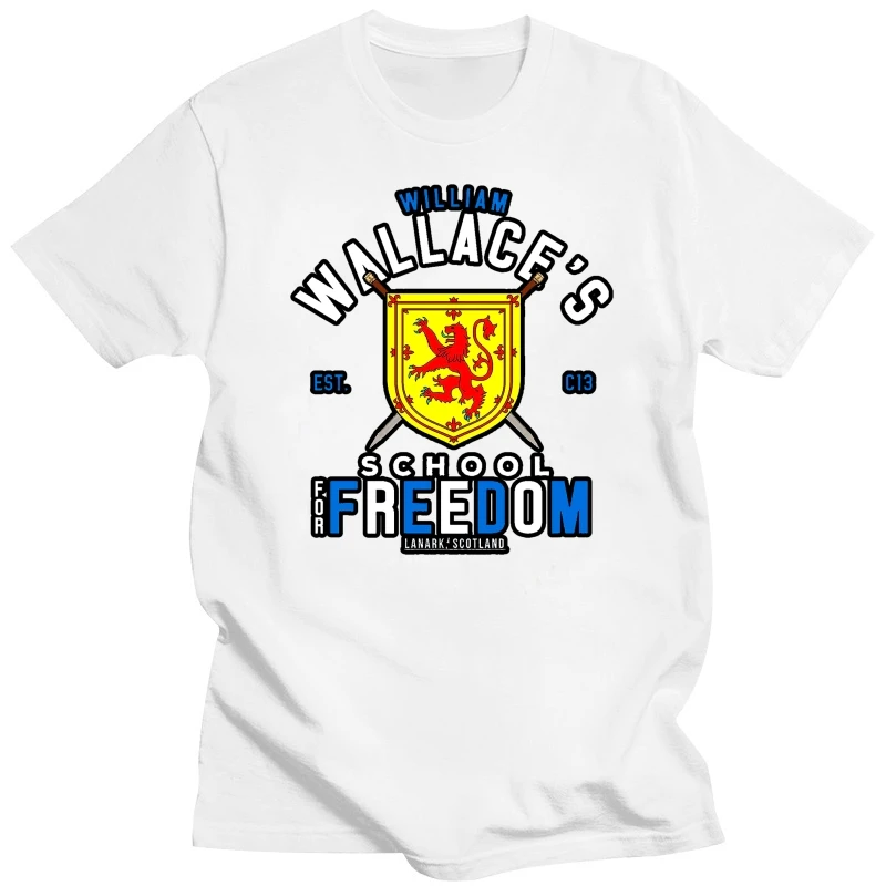 2020 Fashion Hot Braveheart William Wallace School For Fredom Welsh Flag MenT-Shirt Tee shirt