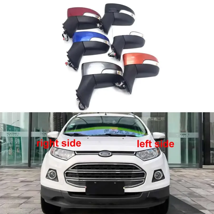 

For Ford Ecosport 2013 2014 2015 - 2019 Replace Car Exterior Rearview Mirrors Door Wing Rear View Mirror Assembly 5-wire 1pcs