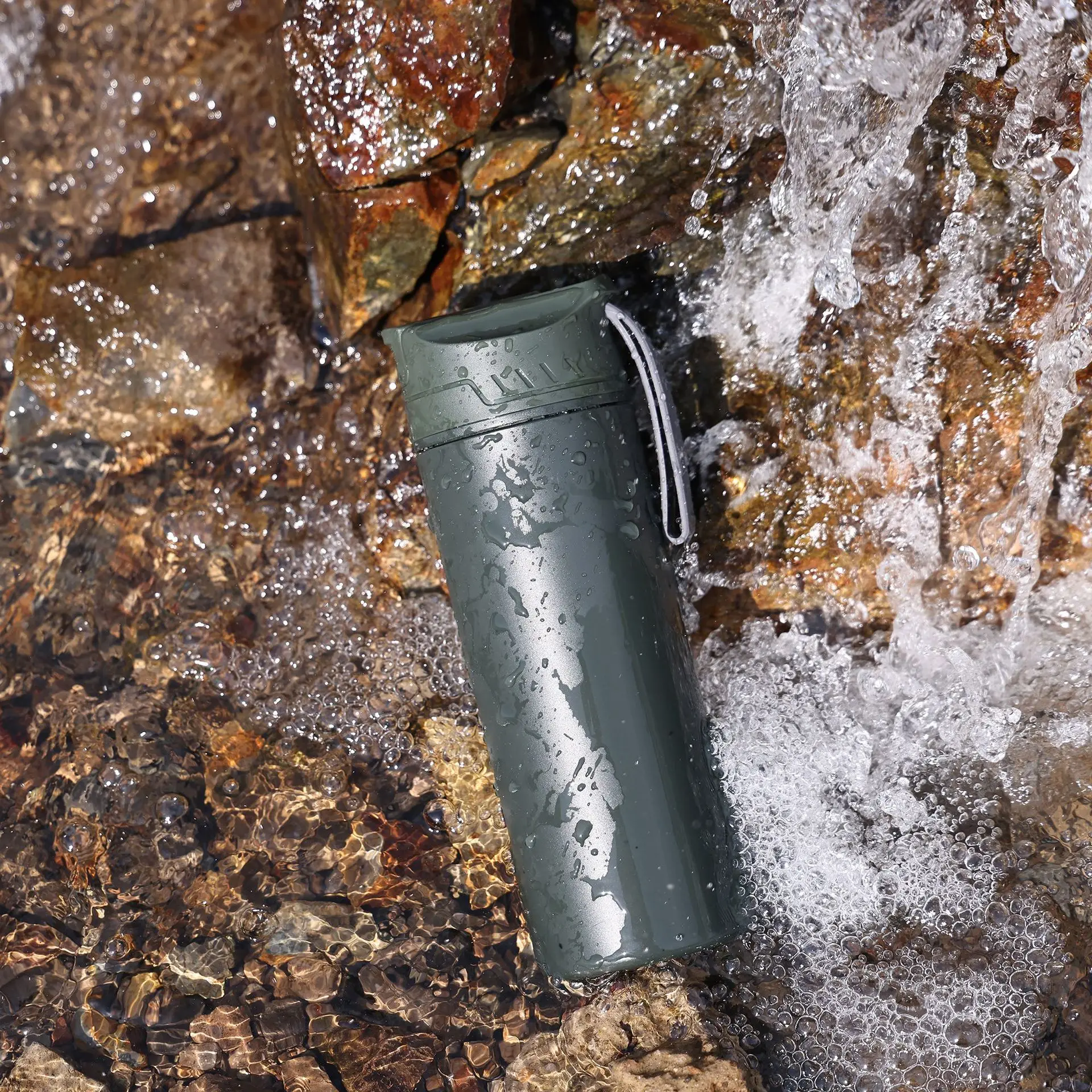 Outdoor Water Purifier Plastic Cup Wilderness Survival Water Purifier Outdoor Drinking Device