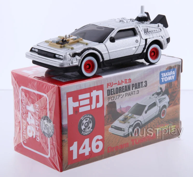 TAKARA TOMY Tomica Diecast Jurassic World Back To The Future Tour Vehicle Park Off-Road Vehicle  Boy Gift