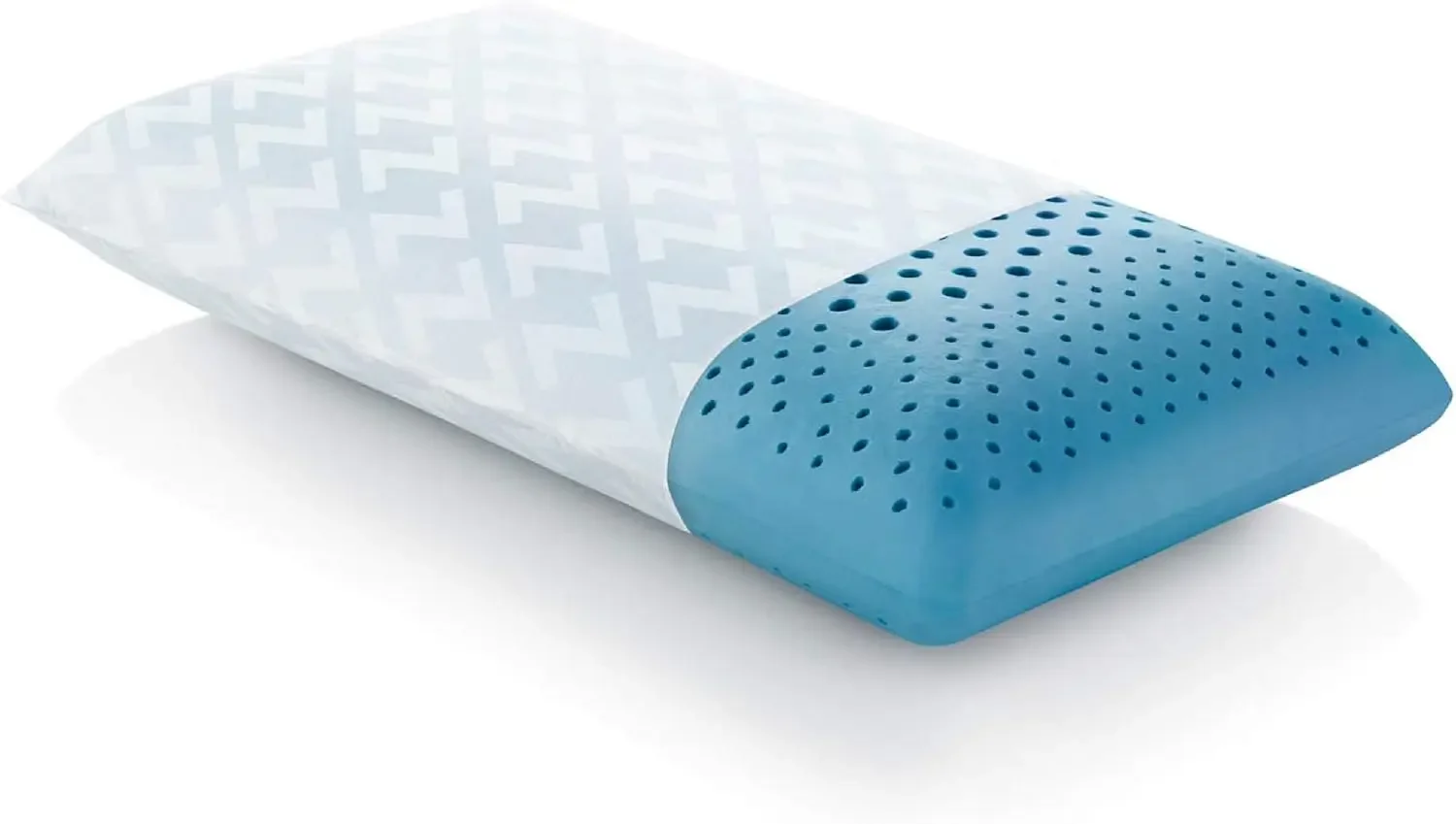 Zoned Pillow Infused with Temperature Regulating Gel-New ACTIVEDOUGH Formula is Responsive, Supportive, and Plush-Mid