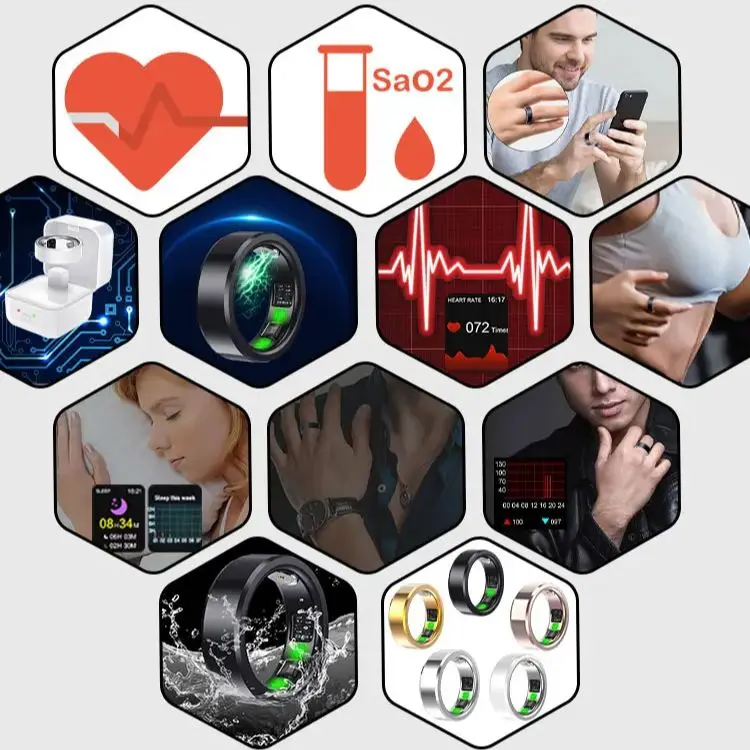 Imagem -06 - Pulseira Inteligente com Monitor de Oxigênio no Sangue e Freqüência Cardíaca para Homens e Mulheres Pressão Arterial e Monitor de Sono Impermeável Novo