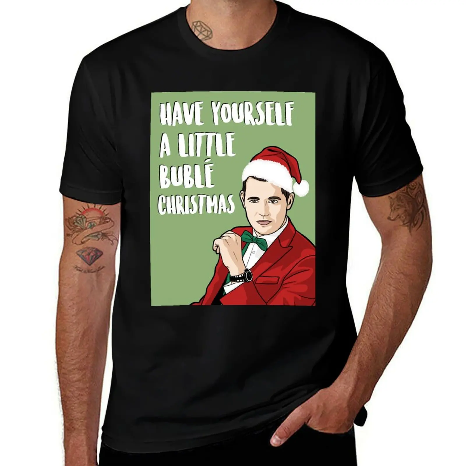 Have Yourself A Little Bublé Christmas - Michael Buble T-Shirt boys whites luxury designer men t shirt