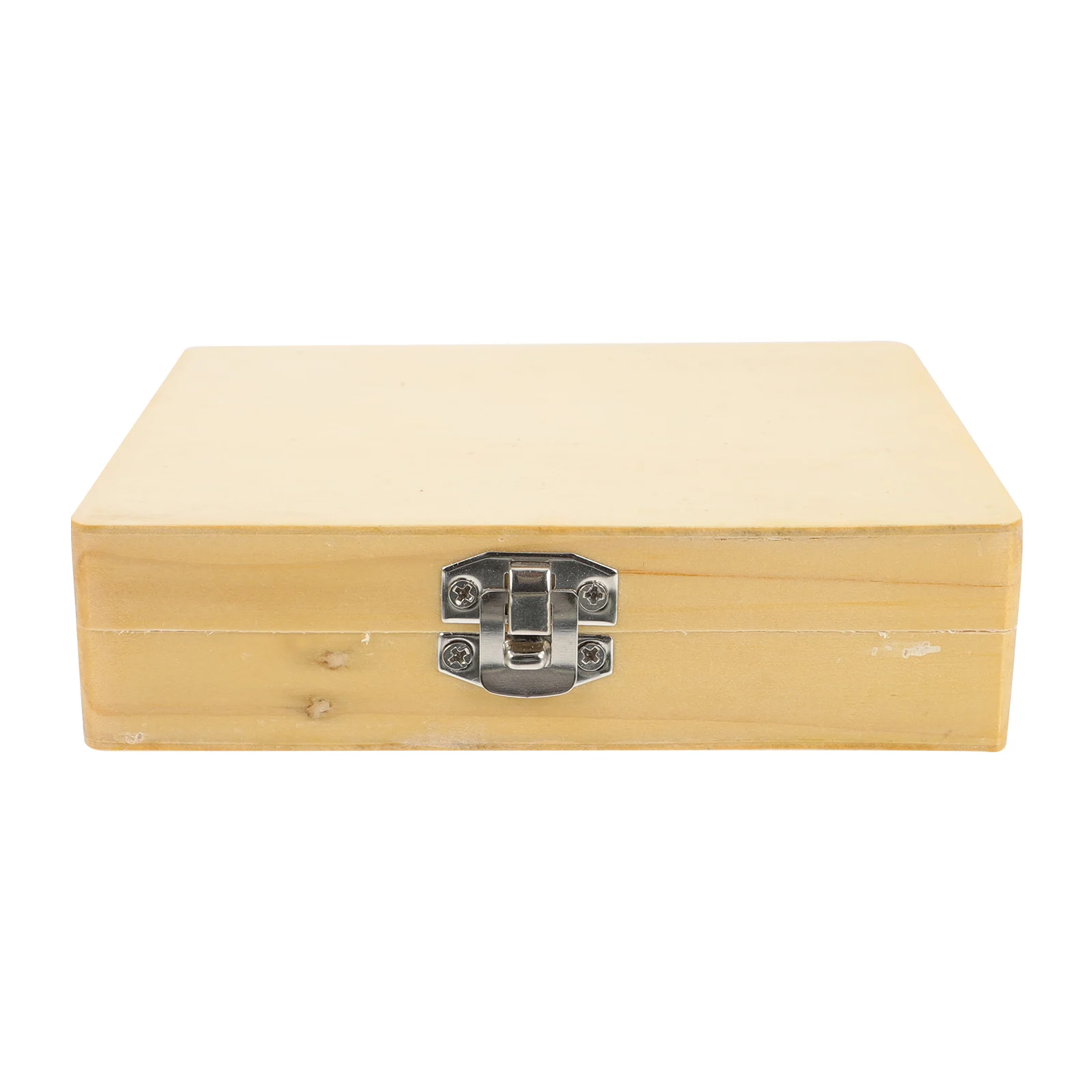 Wooden Microscope Slide Storage Boxe: Holds to 25 Blank Prepared Slides Container for Microscope Slides Glass Prepared