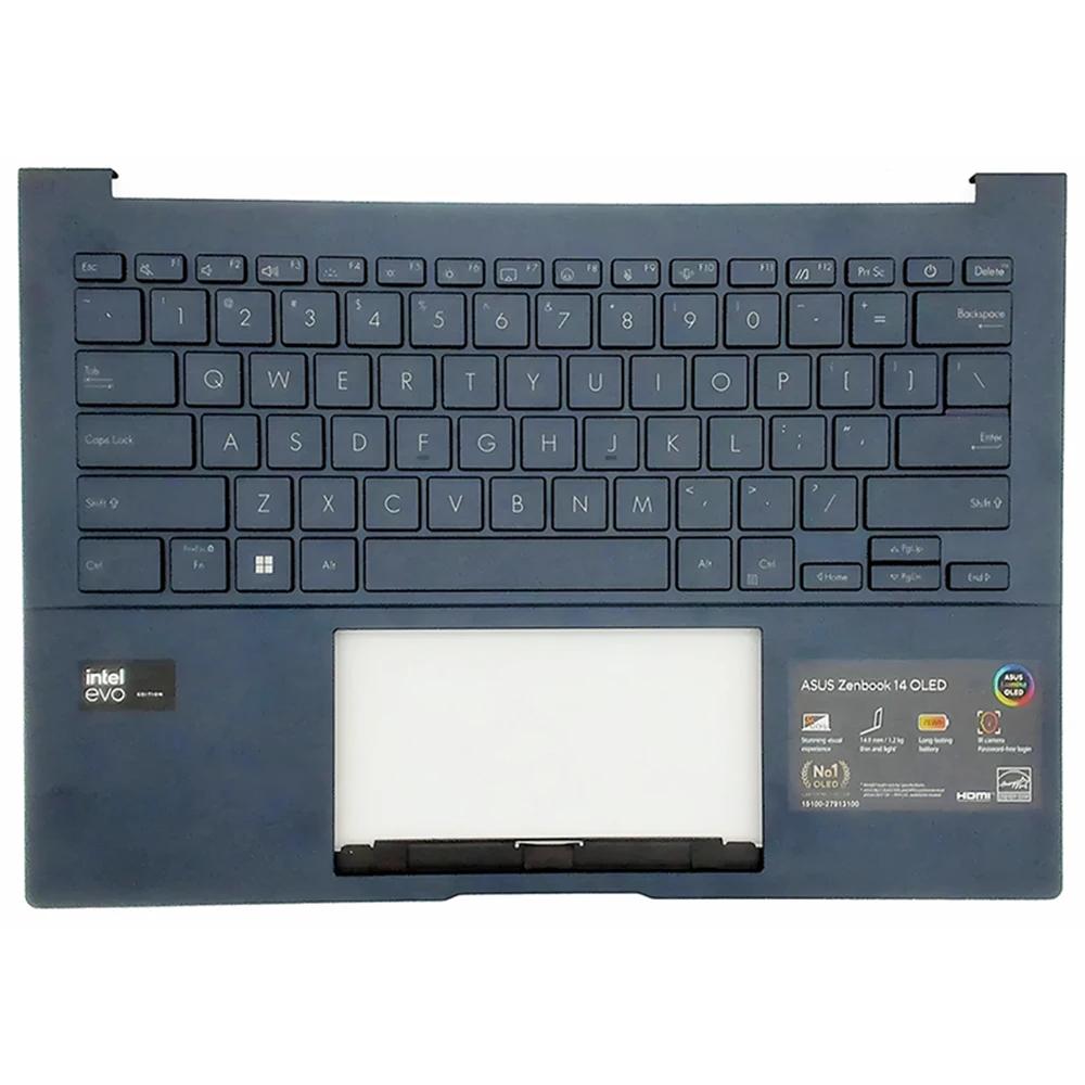 90%NEW UX3405 US Backlit Keyboard for ASUS Zenbook 14 UX3405 UX3405M UX3405MA With palmrest 33UJITAJN20