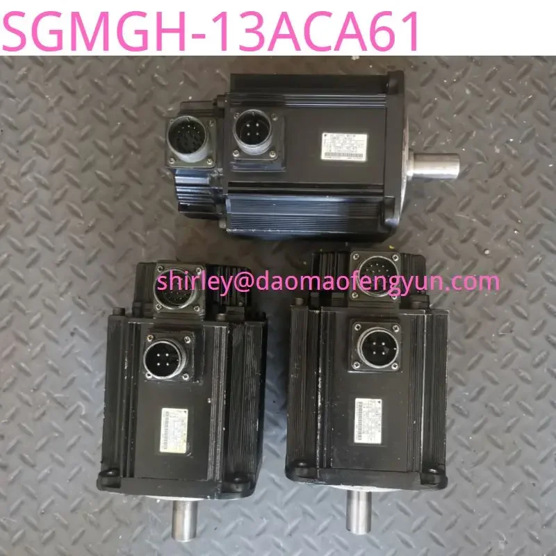 

Used Original SGMGH-13ACA61 servo motor, 2-series 1.3kw servo motor