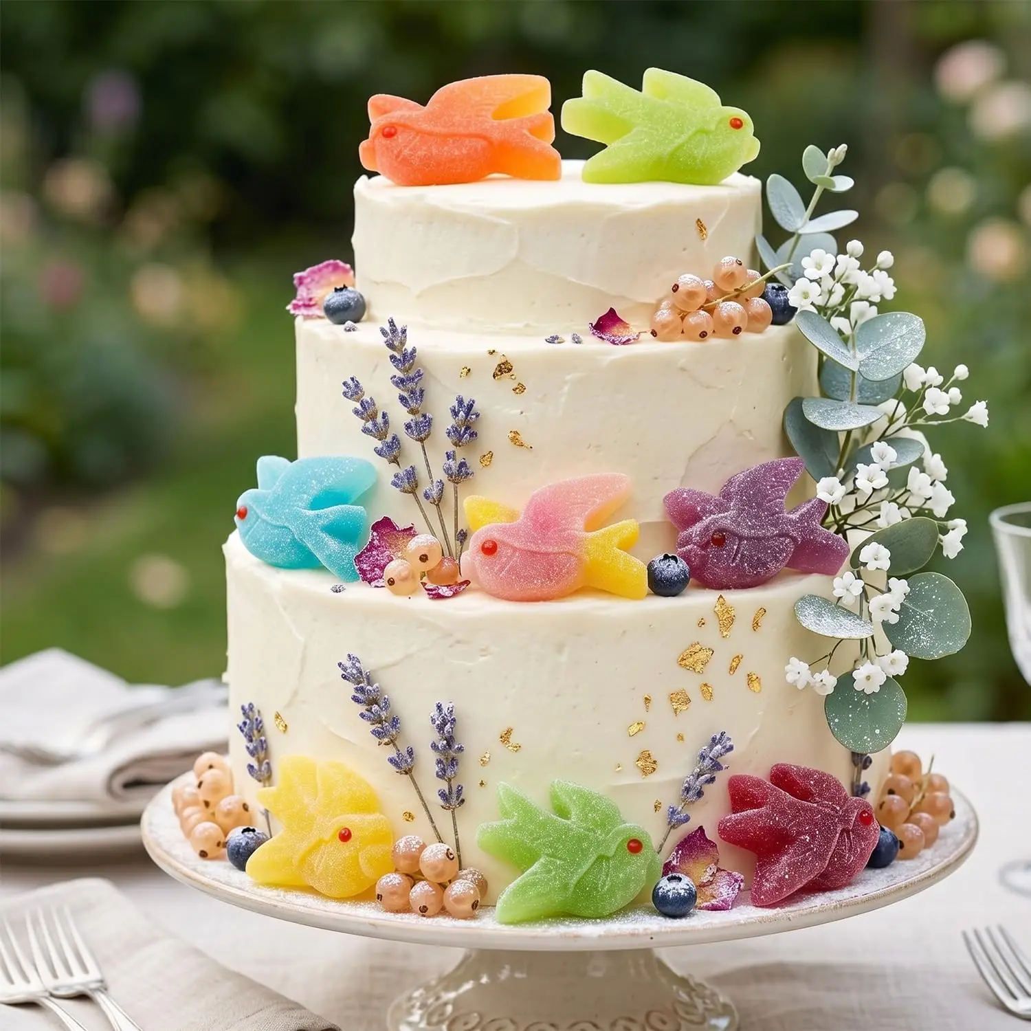 8 Cavity Swallow Silicone Mold Small and Big Size Fondant Candy Chocolate Mould Cute Animal Cake Decoration Accessories