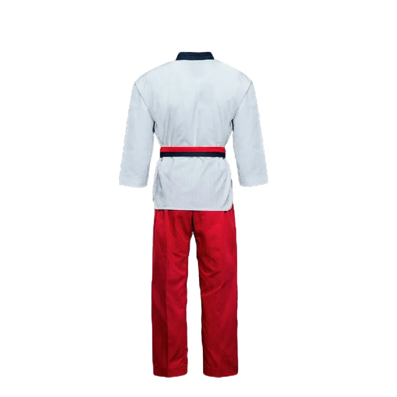 Firmway Taekwondo Uniformen Rood Blauw Volwassen Kinderen TKD Uniform Trainingspakken Tieners Poomsae Dobok TaeK Won Do & Karate Kleding