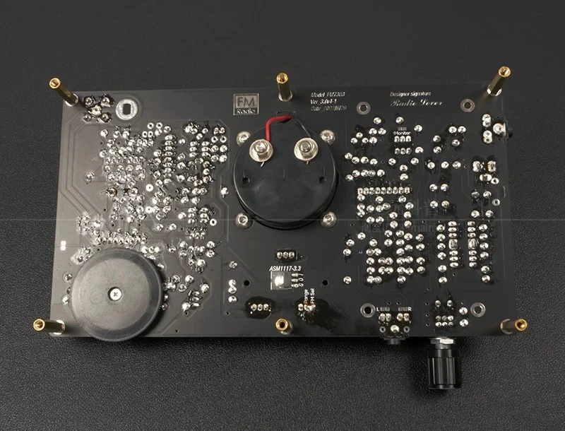 FM7303 FM Stereo Radio Board Kit, DIY Electronic Assembly with Integrated Discrete Parts