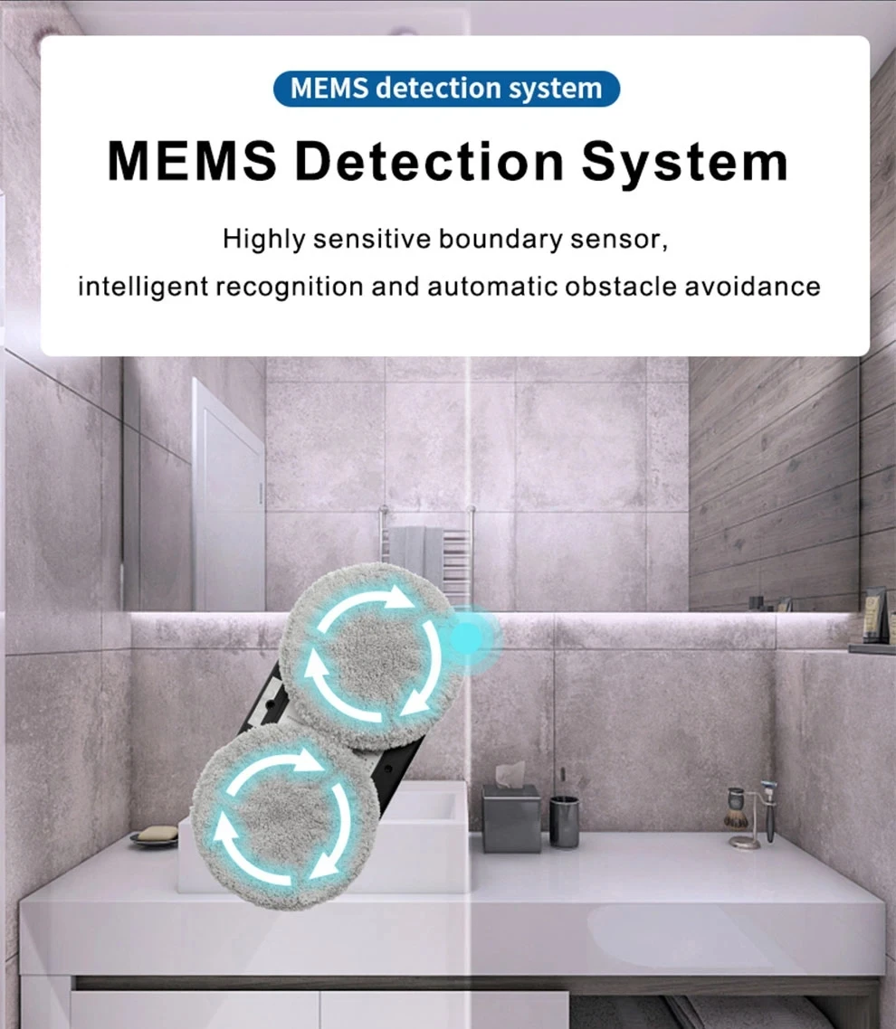 Purerobo W-R3S Window Cleaner Robot With APP & Remote Automatic Smart Water Spray Glass Electric Window Cleaning Robot For Home