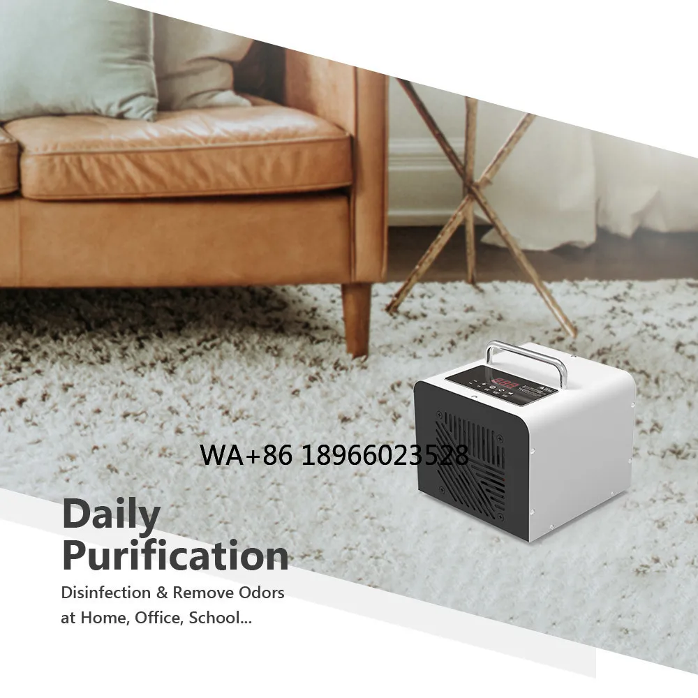 

New intelligent control fully automatic portable ozone machine car deodorizing air purifier, ozone generator