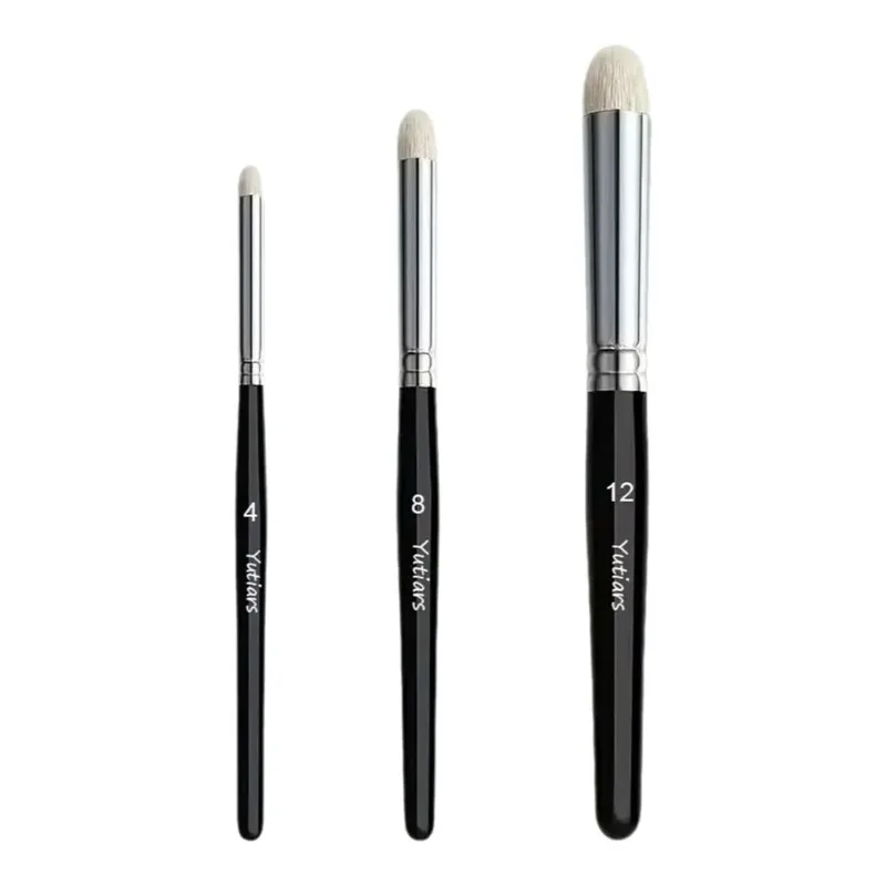 Miniature Paint Brush Set Fine Detail Drybrushes for Acrylic Watercolor & Model Painting with Wooden Handles