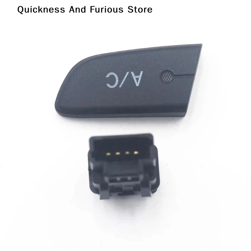 【MO】Car Air Conditioning AC Switch Push Button With Cap OE 6554KX 6554.KX For Automotive Air Conditioning A/C Switch Button