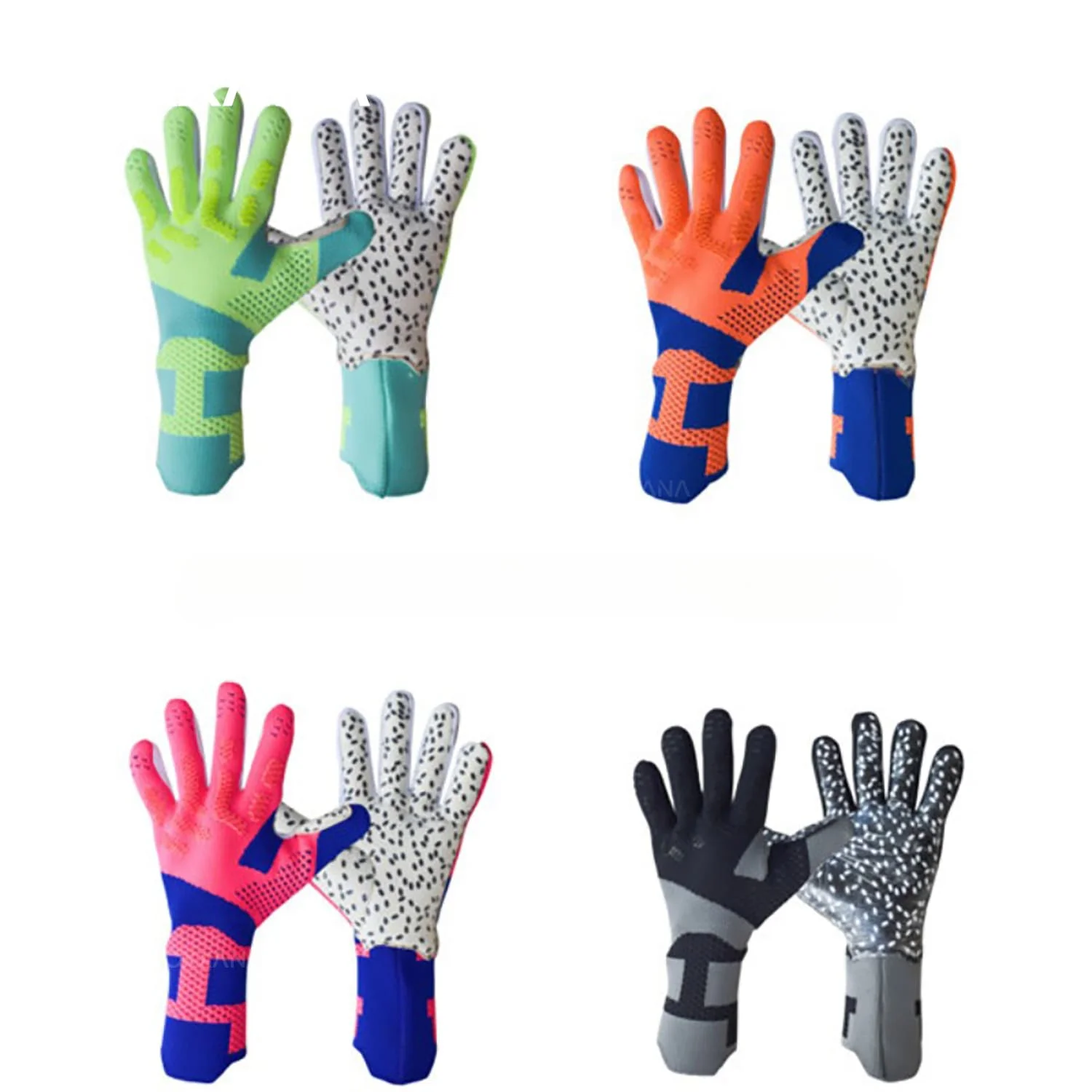 New Summer Breathable Football Goalkeeper Gloves, Latex Anti-Slip And Wear-Resistant Football Match Training Special Gloves