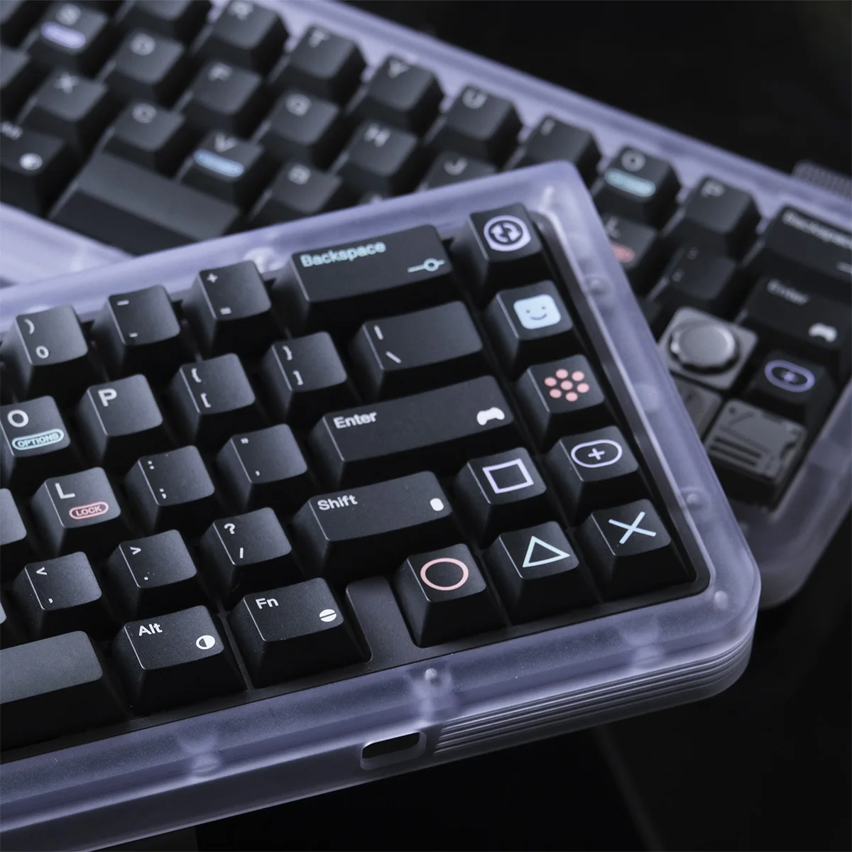 80Retros PS1994 Keycap Mechanical Gaming Keyboard PC Laptop Esports Keycaps PC Accessories PBT ABS