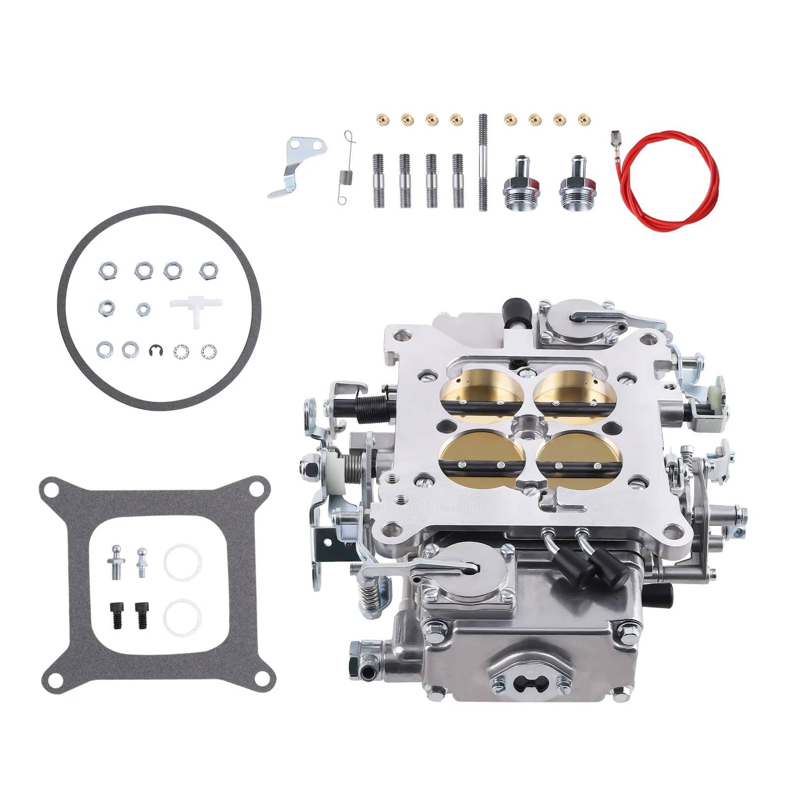 

4 BBL Carburetor Carb w/ Gasket Kit 650CFM fit for Diecast Carb 4150 BR-67277