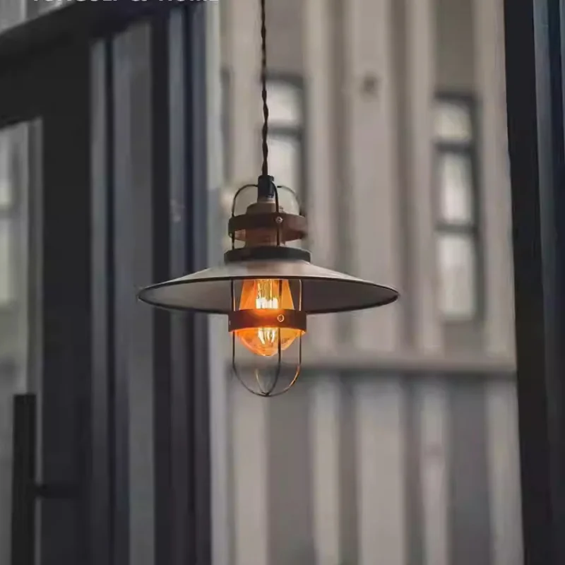 Lámpara de restaurante Retro Edison, lámpara de Bar clásica americana, cafetería, Bar, estilo Industrial, foco japonés