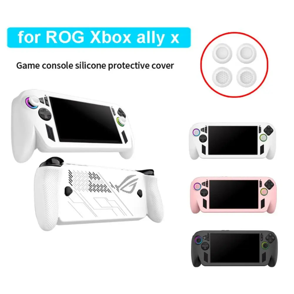 2025, Silikon-Hülle für Handheld-Spielekonsole, weiche, rutschfeste Schutzhülle, ergonomische, stoßfeste Host-Hülle für ROG Xbox ally X