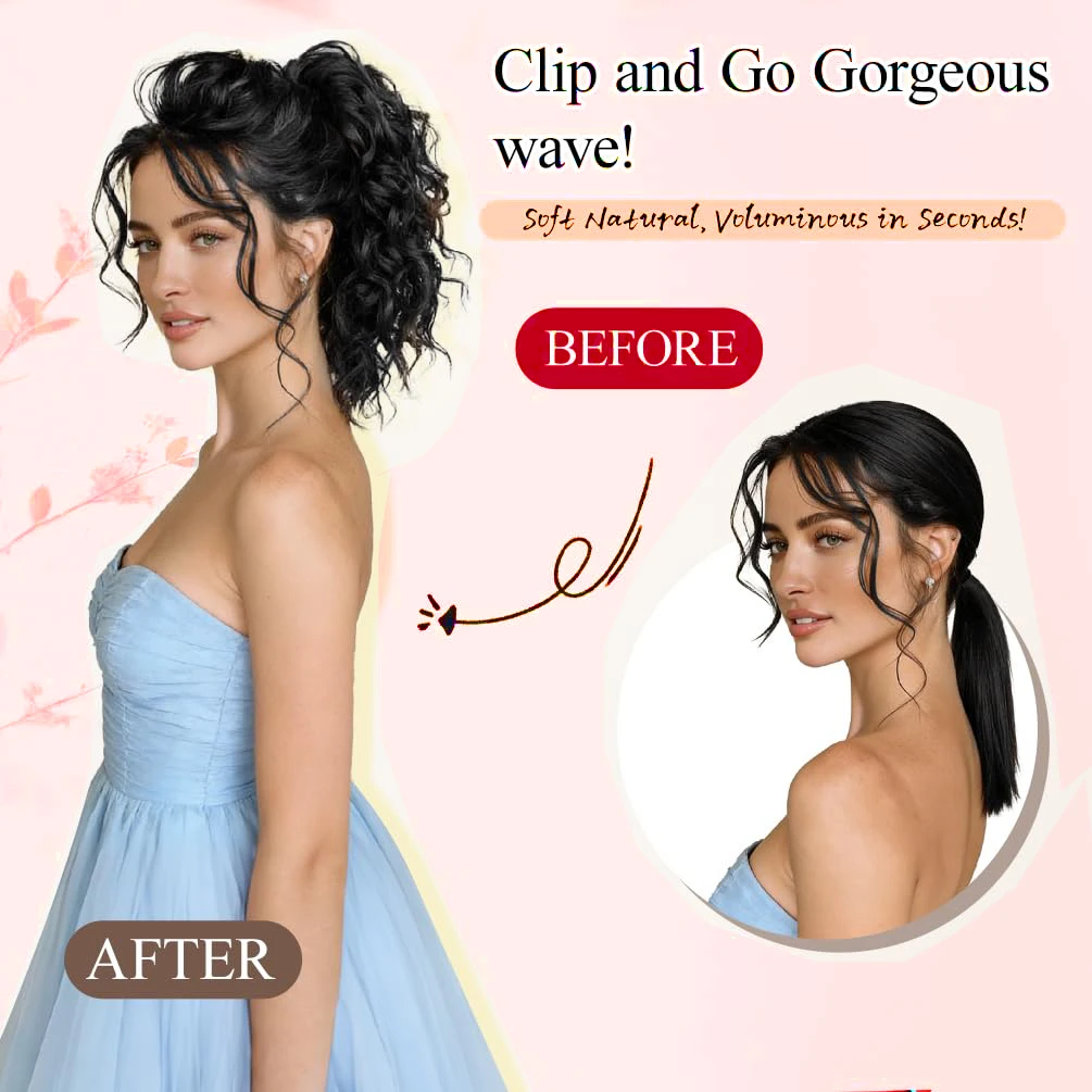 Thumbnail 4 - #65 Budget Clip-In Chignon Hair Buns for Smart Shoppers