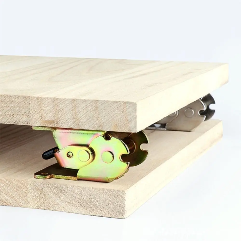 مفصلات قفل ذاتي 0/90/180 درجة مع مسامير حديدية ذاتية القفل تمديد دعم قوس دعم قابل للطي #5