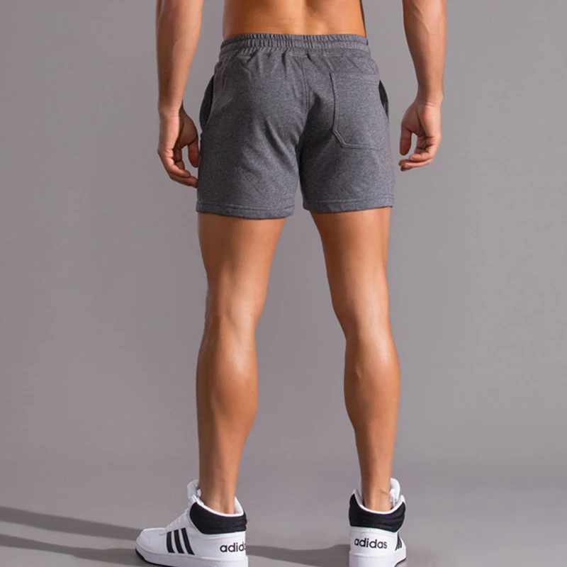 Verão novo 100% algodão shorts casuais dos homens de alta qualidade moda calças curtas bolsos laterais zip ao ar livre correndo shorts