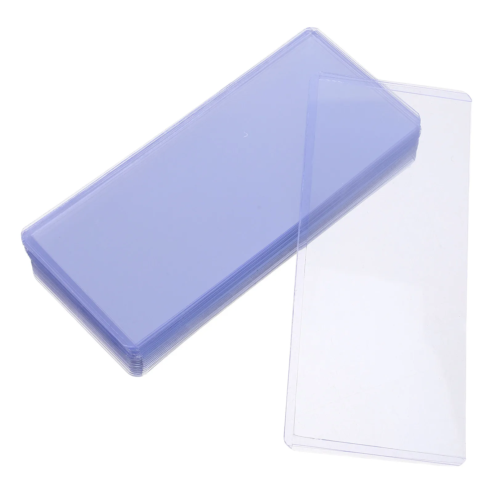 

20Pcs Currency Protector Sleeves 6.8x3inch Transparent Paper Currency Holder for Bills Banknotes Stamps Tickets Collectors