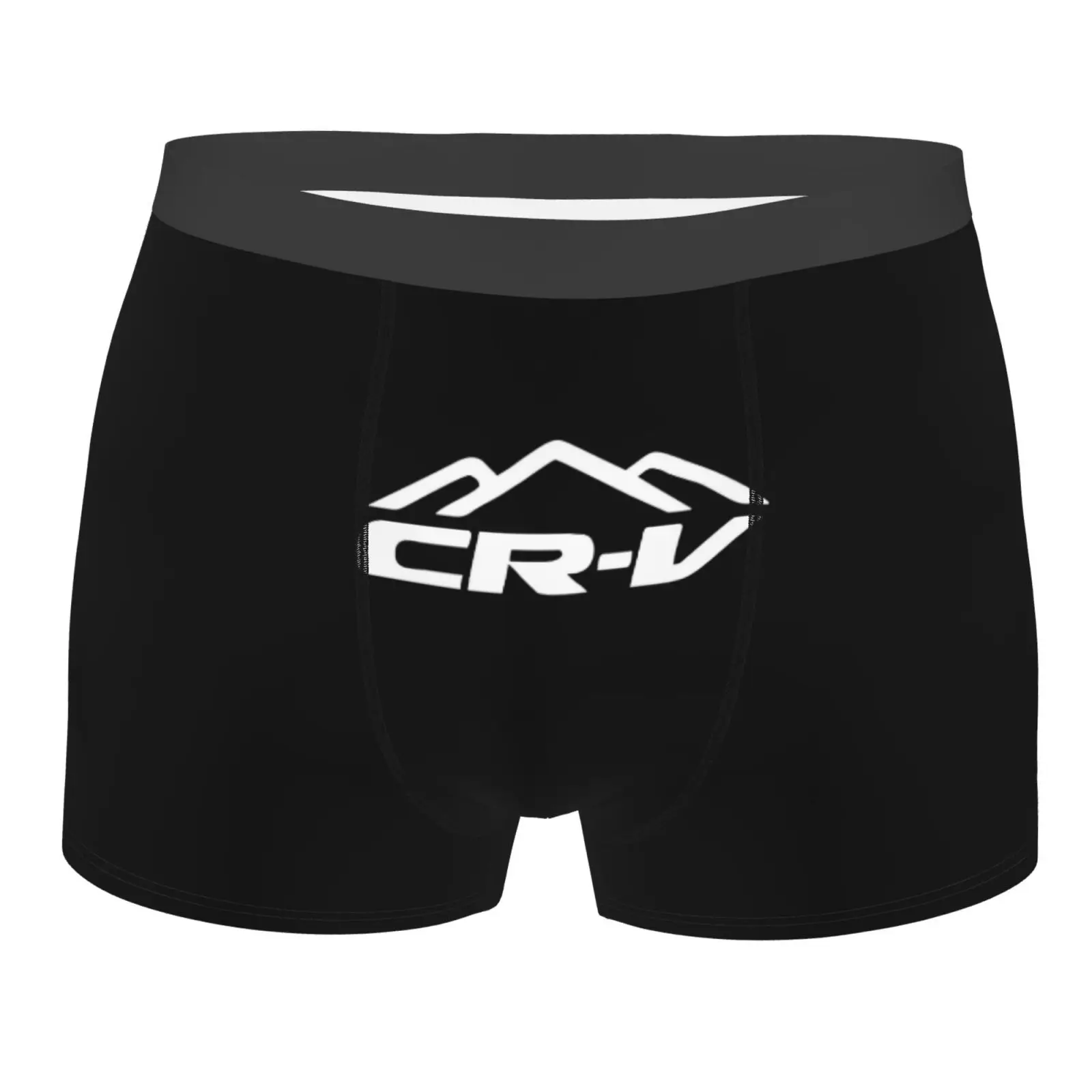 CR-V Infinite Series Pattern Print Underwear Men Stretch Boxer Briefs Shorts Panties Soft Sexy Underpants for Male