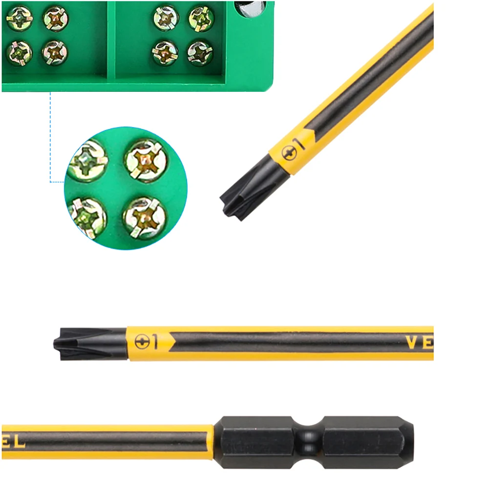 Japan Vessel Plus-Minus Bit for Terminal Screws Preventing Short Circuit