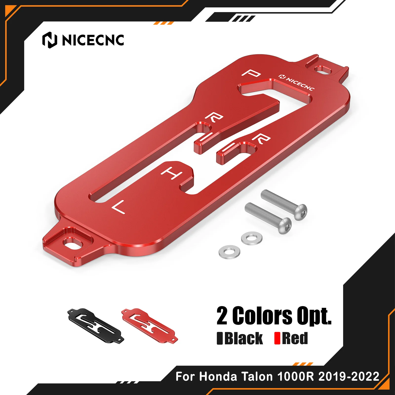 NICECNC Shift Plate For Honda Talon 1000R SXS10S2R 1000X SXS10S2X 2019-2022 2024 1000R-4/X-4/XS 2023 Aluminum UTV Accessories