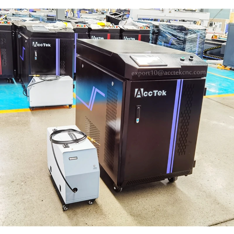 Portable laser cleaner and welder laser cleaning and welding machine rust paint removing metal welding and cutting 3 in 1 laser