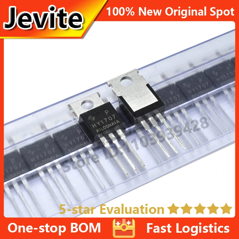 

Jevite 100% New Original electronics Controller 10-50 units/lote HY1707P 70V 80A TO-220 MOSFET Transistor