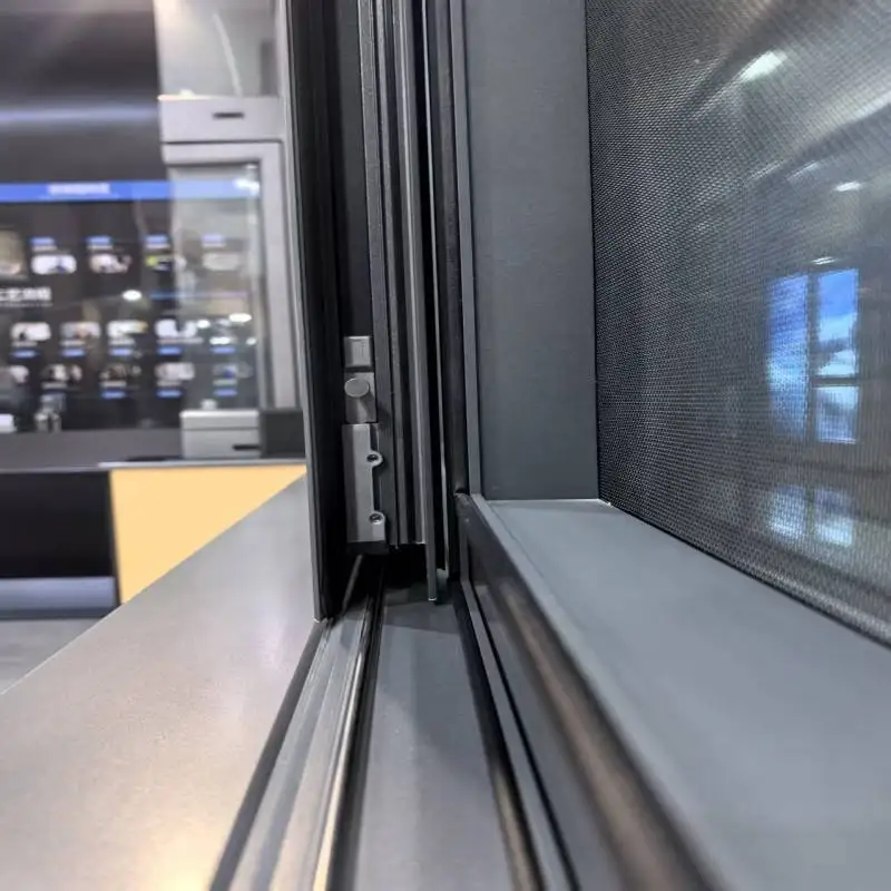 The window frame has high strength, stability and durability, can withstand wind pressure and is not easily deformed.