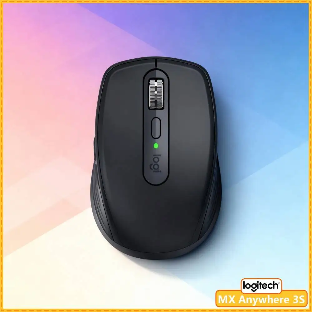 Creator MX Anywhere 3S - 8000 DPI, Precision Scroll, Silent Click, Perfect for Pet Brand Poster & Design Task