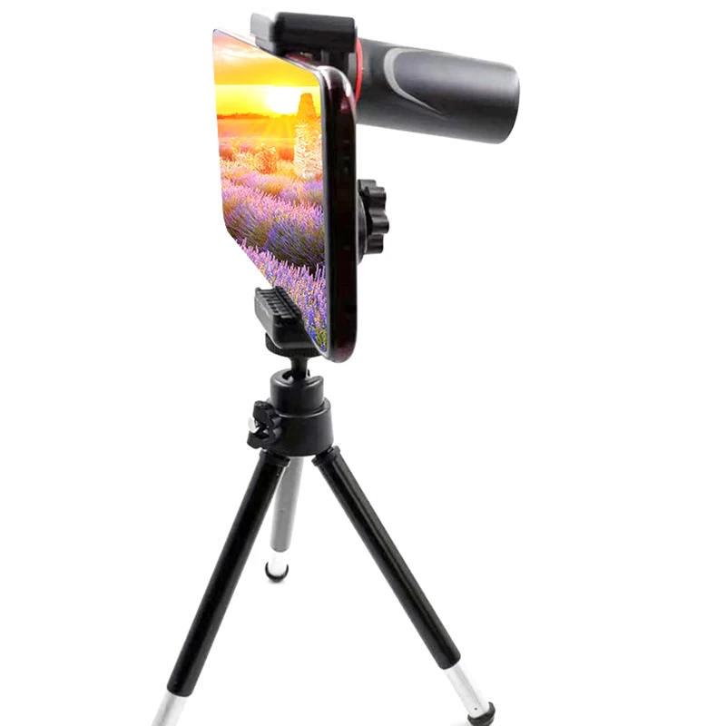 2000x25 HD Monocular Telescope Compact Pocket Portable Phone Mountable for Outdoor Adventure Concert