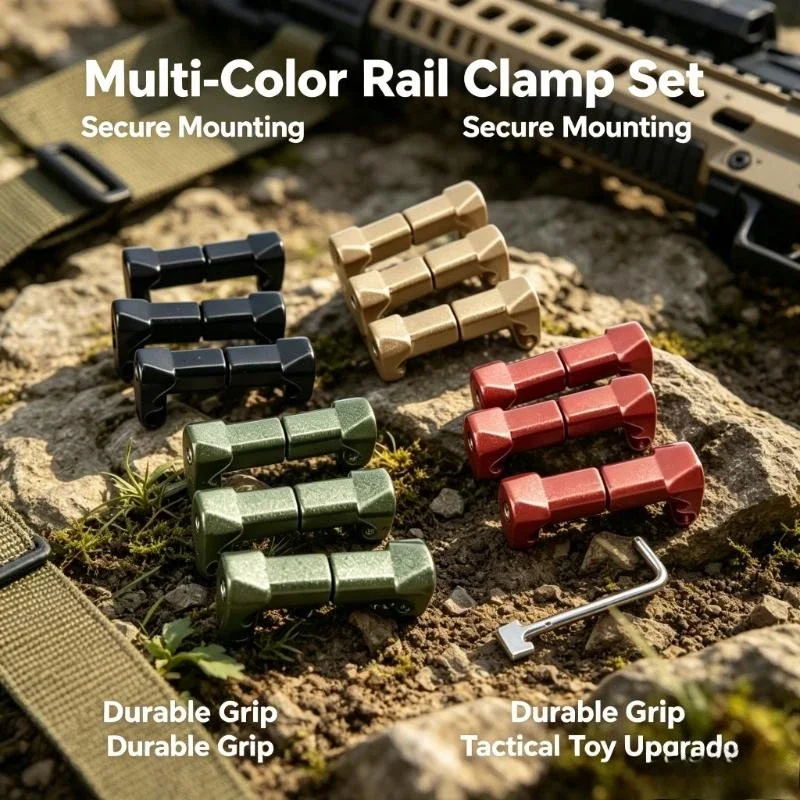 M300 M600 Flashlight Cord Management Kit, 20mm Rail Long Wire Slot Peq Battery Box Cable Organizer Parts