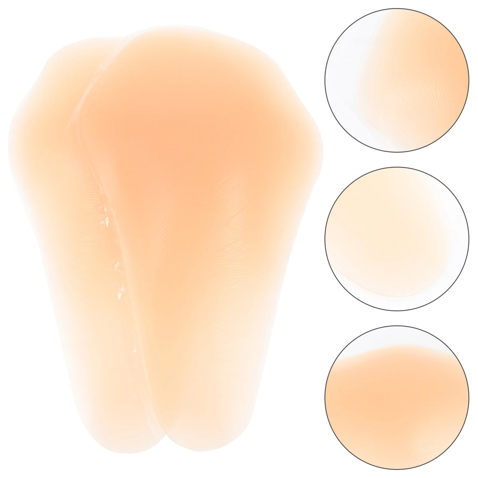 

Silicone Knee Pads for Pattern Sktaing Silica Gel Ice Skating Accessories Adhesive Brace