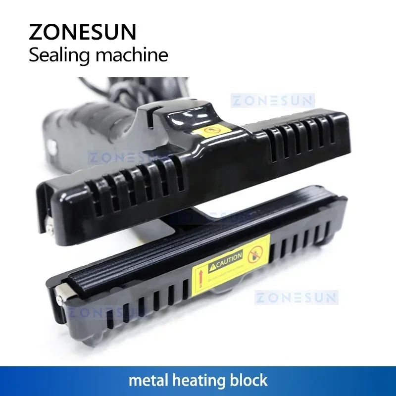 

ZONESUN ZS-BS146 Plastic Bag Heat Sealer Handheld Crimp Sealing Machine